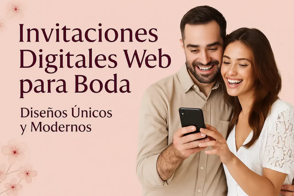Invitaciones Digitales Web para Boda 